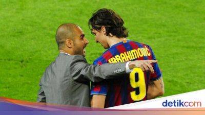 Pertemuan Canggung Guardiola dan Ibrahimovic