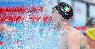 In pictures: Ireland's Daniel Wiffen wins Olympic gold in 800m freestyle
