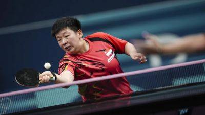 Table tennis: Singapore's Zeng Jian eliminated from Paris Olympics by India's Sreeja Akula
