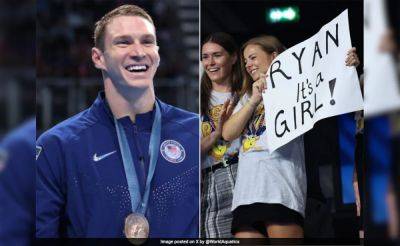 Watch: US Swimmer Ryan Murphy Wins Bronze, Gets 'Gender Reveal Surprise' From Wife - sports.ndtv.com - Usa - Instagram