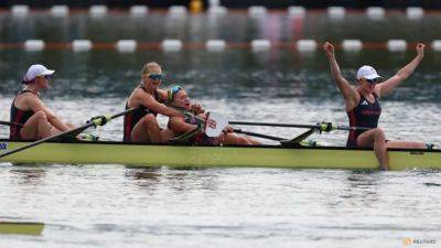 Rowing: British women edge Dutch to win gold in quadruple sculls drama