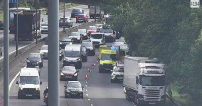 M4 crash causes heavy traffic - walesonline.co.uk - county Newport
