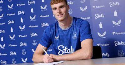 Everton sign Republic of Ireland defender Jake O'Brien in £17 million deal