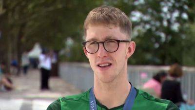 Paris 2024: Daniel Wiffen hardly slept after Olympic gold triumph