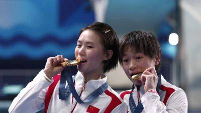 Diving: China's Quan and Chen claim gold in women's synchronised 10m platform