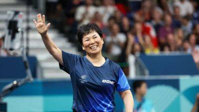 Paris Games - Table tennis: Veteran 61-year-old Ni's dream run ends in defeat by China's Sun - channelnewsasia.com - China - North Korea - Luxembourg