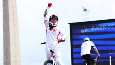 BMX: China's Deng takes gold in women's freestyle marked by string of falls