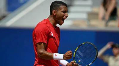 Heather Watson - Novak Djokovic - Corentin Moutet - Tommy Paul - Joe Salisbury - Taylor Fritz - Paris Olympics - Auger-Aliassime upsets Medvedev to become 1st-ever Canadian to reach Olympic singles quarterfinals - cbc.ca - Britain - Russia - France - Germany - Usa - Greece