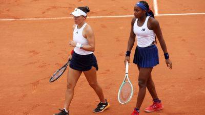 Coco Gauff, Jessica Pegula fall in Olympic women's doubles - ESPN