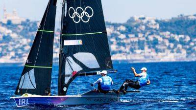 Paris 2024: Robert Dickson and Sean Waddilove to start medal race in silver position - rte.ie - Sweden - France - Netherlands - Spain - Ireland - New Zealand - Israel