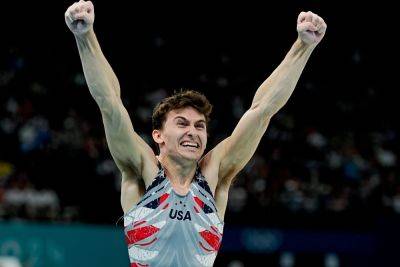 Parents of Team USA Olympic 'pommel horse guy' speak out on son's viral fame, eye condition
