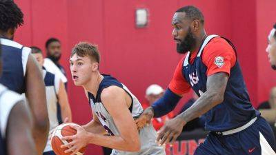 Cooper Flagg 'was nervous' to face LeBron James, Team USA - ESPN