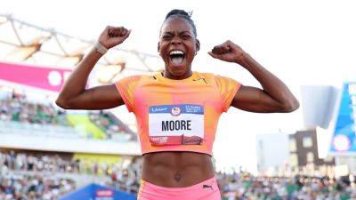 Dallas Cowboys - Christian Petersen - Jasmine Moore makes history as first American woman to qualify for Olympic triple jump, long jump - foxnews.com - Usa - Georgia - state Oregon - county Dallas - county Worth - county Moore