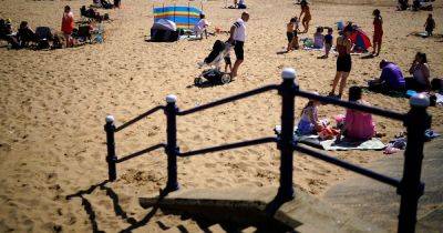 The beach near Greater Manchester with a £1 splash park kids love