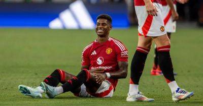 Manchester United suffer Marcus Rashford injury scare in latest blow to Erik ten Hag