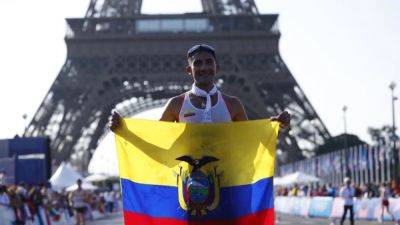 Ecuador's Pintado blazes to 20km race walk victory at Paris Olympics
