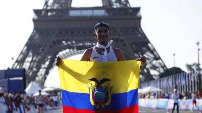 Paris Olympics - Ecuador's Pintado blazes to 20km race walk victory at Paris Olympics - channelnewsasia.com - Spain - Brazil - Ecuador