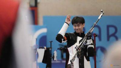 Paris Olympics - Paris Games - Shooting: China's Liu wins men's 50 metre rifle three position gold - channelnewsasia.com - France - Ukraine - Norway - China - India