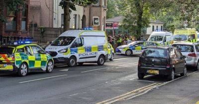 LIVE: Helicopter lands in Manchester park amid reports of stabbing - latest updates