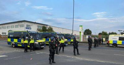 Andy Burnham says 'we're at a dangerous moment' as he is 'struggling to comprehend' the Newton Heath riots