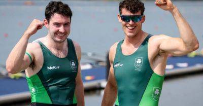 Olympics: Philip Doyle and Daire Lynch win bronze medal in double sculls