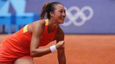 Zheng makes China history by reaching Olympic tennis final