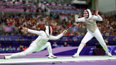 Watch Canada compete for Olympic bronze in women's team foil fencing