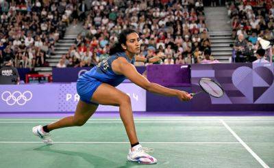 Bing Jiao - Paris Olympics - PV Sindhu vs He Bing Jiao Olympics Round Of 16 Live Streaming Badminton Women's Singles Live Telecast: Where To Watch - sports.ndtv.com - China