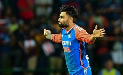 Rinku Singh's "God's Plan" Remark After Impactful Over Sri Lanka In 3rd T20I