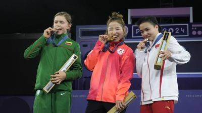 Paris Olympics: Japan's Yuasa wins first breaking gold