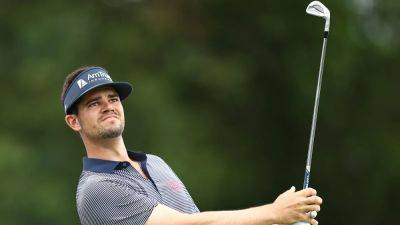 Hossler rains birdies to take Wyndham lead, Power in touch