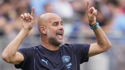 Guardiola wary of 'on fire' Arsenal as new season looms