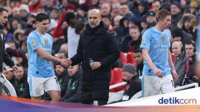 Julian Alvarez - Pep Guardiola - Kata Pep, Julian Alvarez Bilang Begini demi Bisa Pindah dari City - sport.detik.com