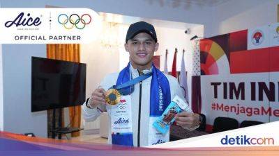 Rizki Juniansyah Sempat Tidak Tahu Sudah Pecahkan Rekor Olimpiade - sport.detik.com - Indonesia - Thailand