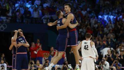 Serbia dominate Germany to clinch men's basketball bronze