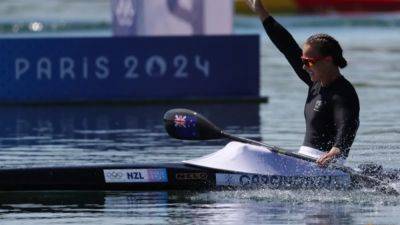 Canoeing-Peerless Carrington grabs another kayak gold for New Zealand