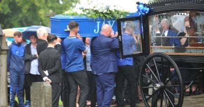 Jay Slater funeral: They poured in, dressed in blue to say goodbye - now he can finally rest in peace