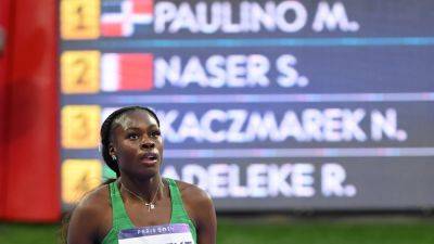 Rhasidat Adeleke burnishes potential for today and beyond after Olympic final near miss - rte.ie - France - Ireland