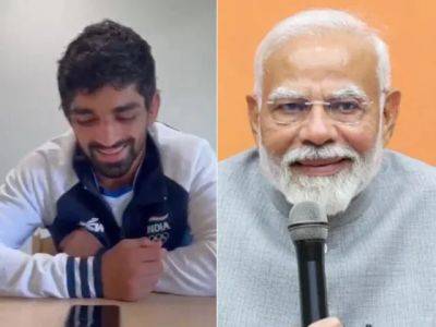 "Olympics 2028 Mein Gold Le Aaunga": Aman Sehrawat's Big Promise To PM Modi