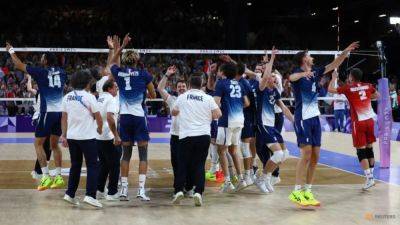 Volleyball-France crush Poland to win back-to-back golds