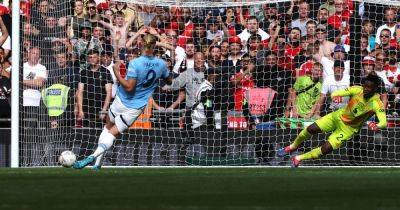 Marcus Rashford - Bruno Fernandes - Bernardo Silva - Andre Onana - Alejandro Garnacho - What Man United's Andre Onana did to make Man City star Erling Haaland laugh during penalty shootout - manchestereveningnews.co.uk - Argentina - Norway - Cameroon