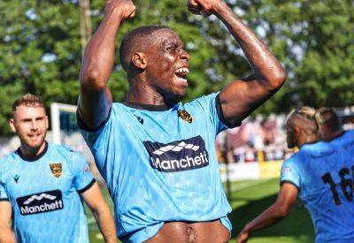 Sam Smith - Maidstone United - Craig Tucker - George Elokobi - Sam Corne - St Albans City 0 Maidstone United 1 match report: Defender Temi Eweka scores 89th-minute winner for George Elokobi’s side - kentonline.co.uk - county Charles