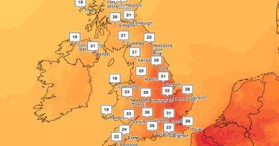 Heat warnings issued across England as temperatures to soar above 30c