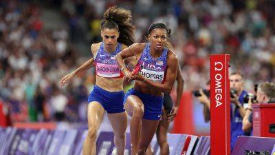 Paris Olympics - Femke Bol - Gabby Thomas - Team USA women's 4x400-meter relay dominates in gold medal win - foxnews.com - Britain - France - Netherlands - Usa - Ireland - Jamaica - county Holmes