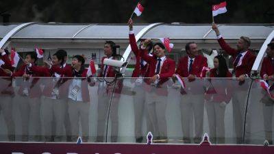 Open-top bus parade for Team Singapore Olympians to be held on Aug 14