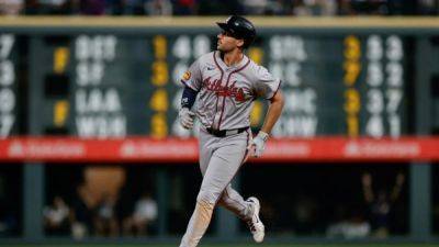 MLB roundup: Matt Olson (6 RBIs) lifts Braves over Rockies