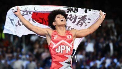 Wrestling: Japan's Kiyooka wins men's 65kg freestyle gold