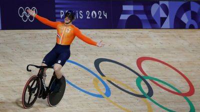 Flying Dutchman Lavreysen wins gold in men's keirin