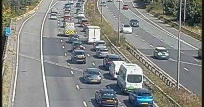 M6 traffic LIVE updates amid 10-mile queues and M61 delays following crash