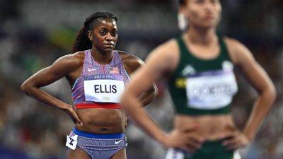 US Olympic track star Kendall Ellis says she was scratched 4 minutes before 4x400M relay, left 'blindsided'